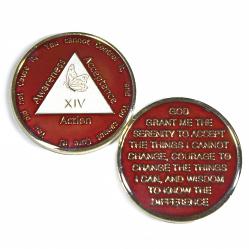 Al-Anon Medallion Red